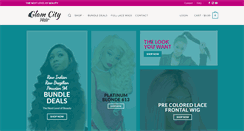 Desktop Screenshot of glamcityhair.com